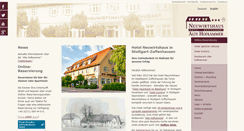 Desktop Screenshot of hotel-neuwirtshaus.com